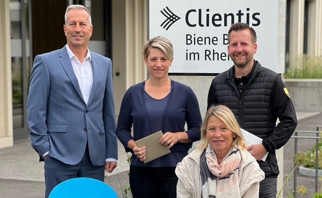 Gewinner aus der Kundenumfrage der Clientis Biene Bank im Rheintal