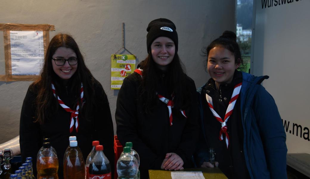 Lisa Glaser (von links), Noelle Deverin und Kanynant Kongnoi.