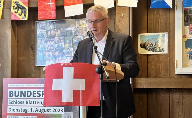 SVP-Nationalrat Andreas Glarner: «Seid wachsam und kritisch»