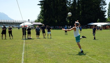 Sonnenschein und sportlicher Ehrgeiz: Das Plauschturnier begeisterte