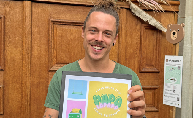 «Papa lapapp» lädt Väter und Kinder zum gemeinsamen Samstag ein