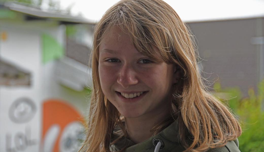 Mira Scheiwiller, 15, aus Schmitter. Mira Scheiwiller, 15, aus Schmitter.