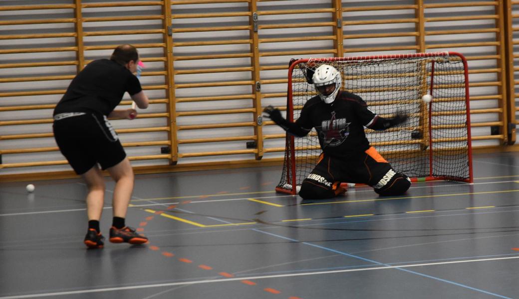 Einiges sieht aber auch wie richtiges Unihockey aus.