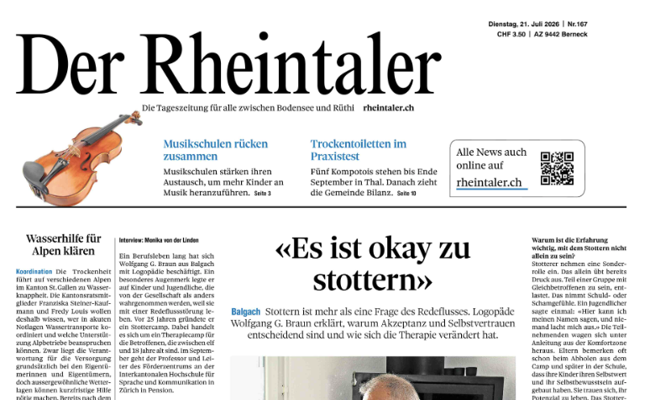 Technische Störung behoben – E-Paper der heutigen Ausgabe ist verfügbar