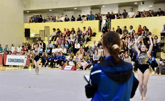 Bilder von der Schweizer Gymnastik-Meisterschaft in Heerbrugg