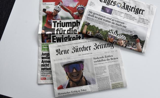 «Wir fahren nicht nur, wir arbeiten mit einem Mountainbike»