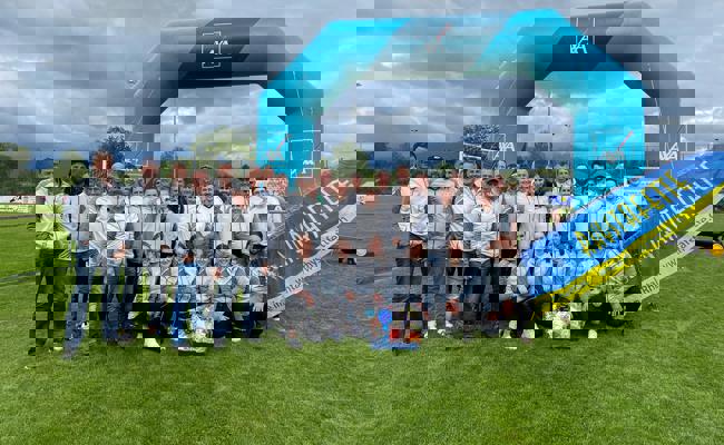 KTV nahm mit sechs Teams an der Rhystafette teil