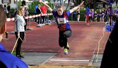 Werfen, rennen, springen: Der 52. Kids Cup in Kriessern war ein Erfolg