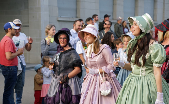 Feiern wie anno dazumal: Das sind die Bilder des zweiten Torkelfest-Tags