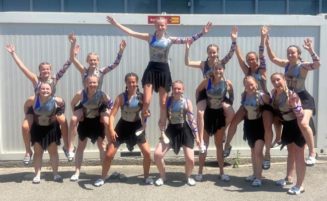Unvergessliches Erlebnis für Diepoldsauer Gymnastinnen