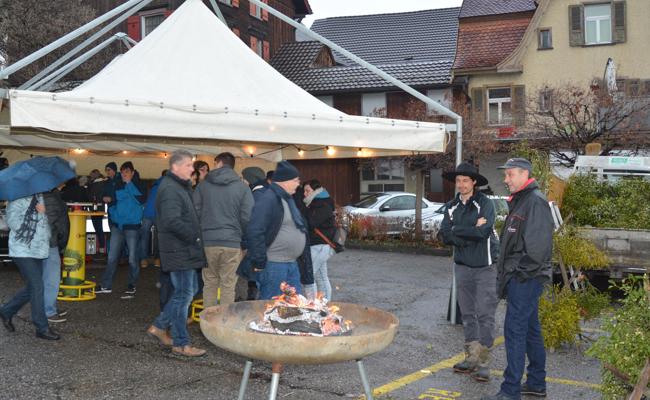 Gute Stimmung am Balgacher Weihnachtsmarkt