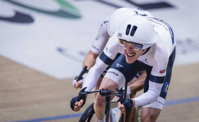 Schweizer Meister Simon Vitzthum bestreitet am Nations Cup in Hongkong das Omnium