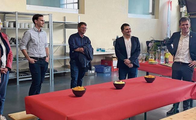 Gemeinderat besuchte die Swiss Can Machinery AG