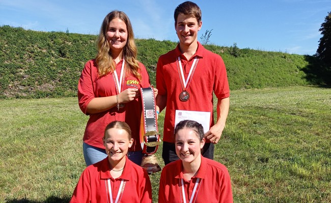 Treffsichere und nervenstarke Rasselbande aus Heiden gewinnt die Bronzemedaille