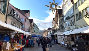 Die Stadt Altstätten wirft sich zum 600. Klausmarkt ins Festgewand