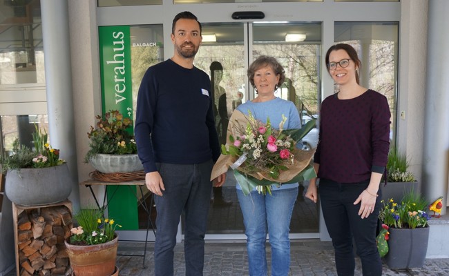 Marianne Bush hatte ihren letzten Arbeitstag bei der Spitex