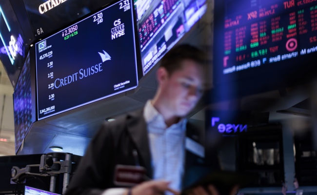 Nach Allzeittief von Credit Suisse: Börsen kommen nicht zur Ruhe