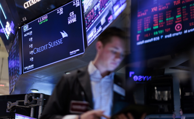 Nach Allzeittief von Credit Suisse: Börsen kommen nicht zur Ruhe