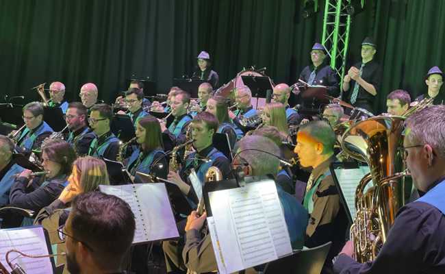 Musizieren, unterhalten und begeistern lautete das Motto