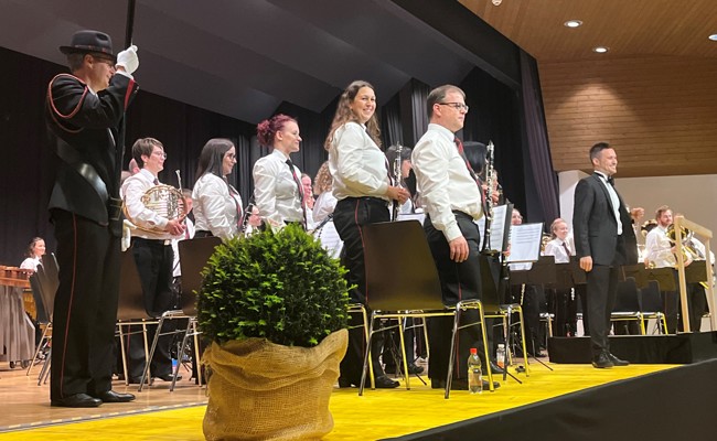 Stadtmusik Altstätten gewinnt Wettspiele an den Kreismusiktagen