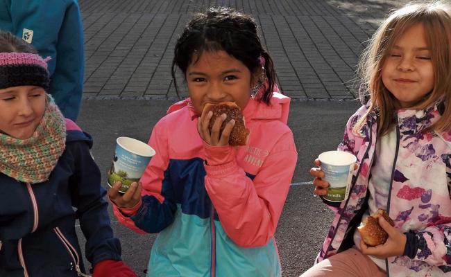 Pausenmilch für Primarschüler