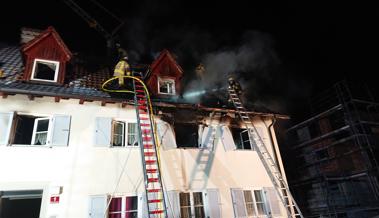 16 Menschen nach Brand ohne Obdach
