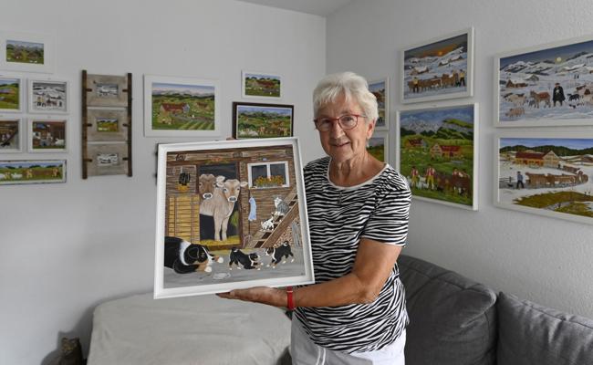 Video: Bauernmalerin Agnes Bischof-Dudli aus Diepoldsau - Bewahrerin der ländlichen Idylle