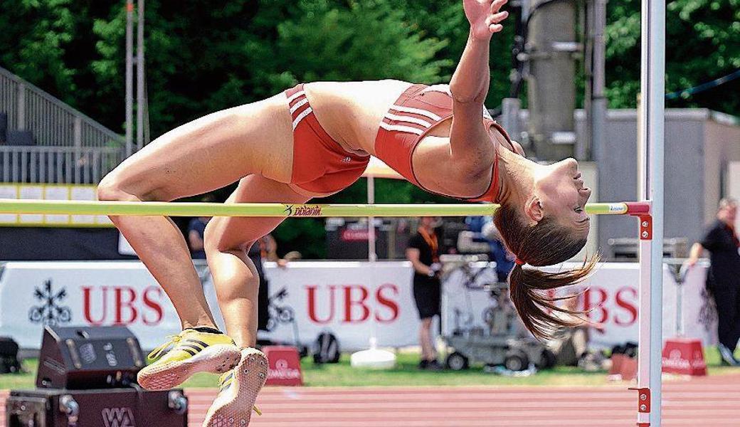 Dominique Good sprang 1,68 Meter und holte Silber. 
