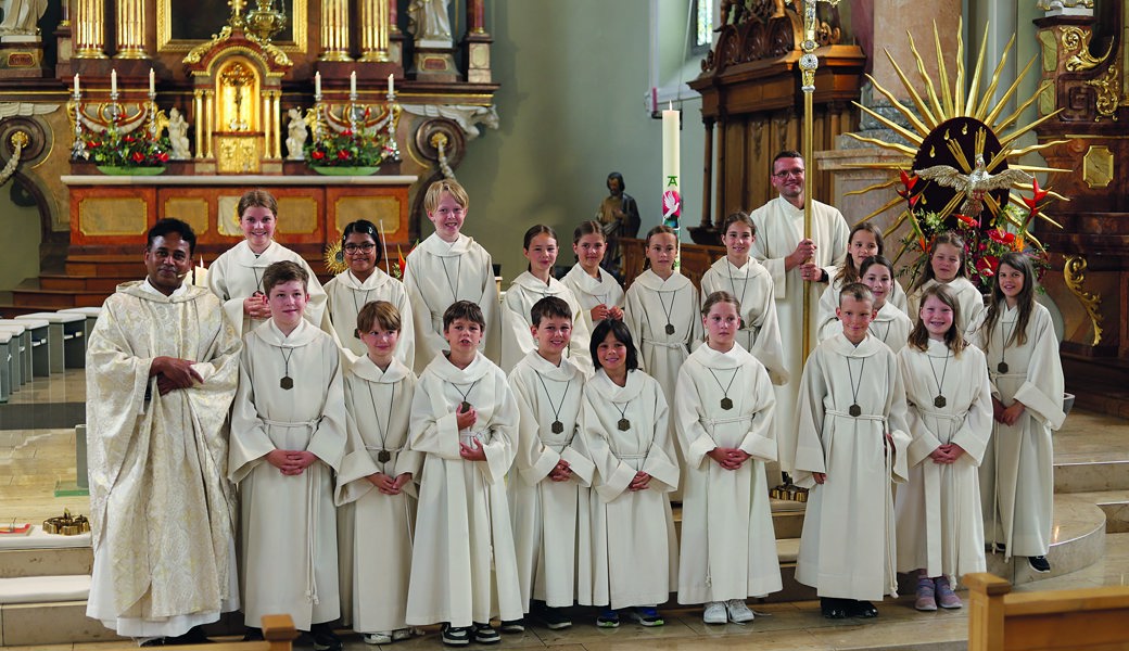 Die Pfarrei St. Jakobus in Widnau freut sich auf Zuwachs bei den Ministranten (Bild Sabine de la Poza)