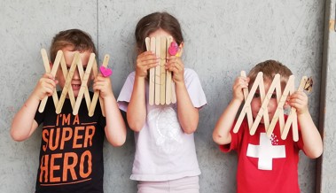 Selbstgemachte Holzgeschenke zum Muttertag
