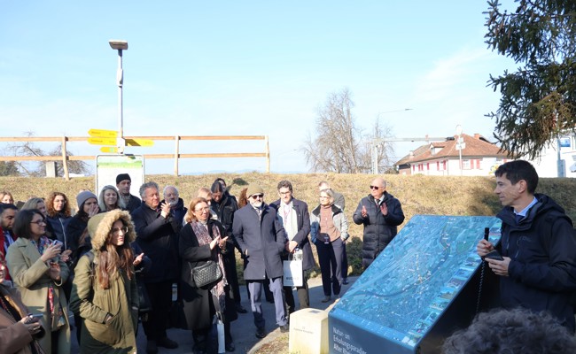 «Hier, wo manche gerettet wurden und andere nicht»  – Bund stellt OSZE-Vertretern Projekt für die Opfer des Nationalsozialismus vor