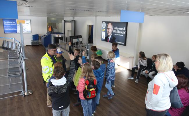 Check-in am Airport Altenrhein