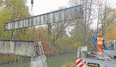 Brücke war über 100 Jahre alt