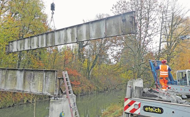 Brücke war über 100 Jahre alt