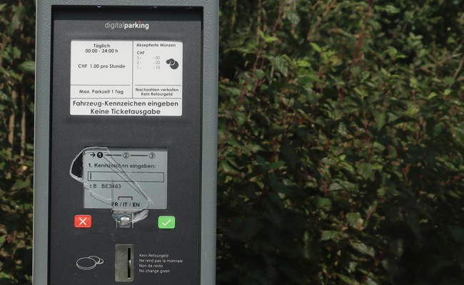 Das Dilemma mit dem  Parkingmeter - kes Zwänzgi gha?