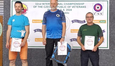 Schützenveteran Hansruedi Götti gewinnt in Pilsen die Bronzemedaille