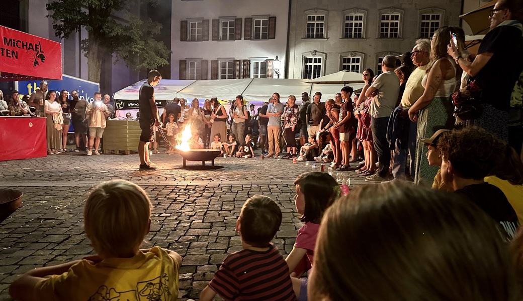Hitze, Feuer und Musiktalente: Das war der zweite Tag des Städtlifäschts