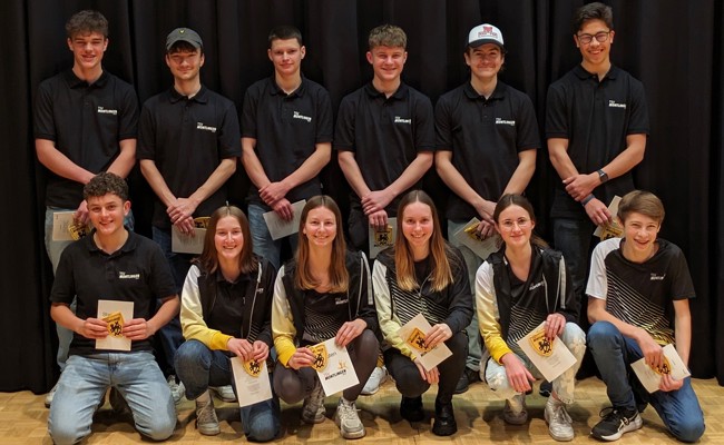 Beeindruckende Jubiläen und 16 Neumitglieder beim TSVM