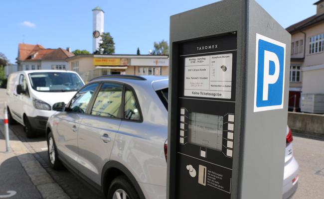 Ergänzung der Parkplatzbewirtschaftung
