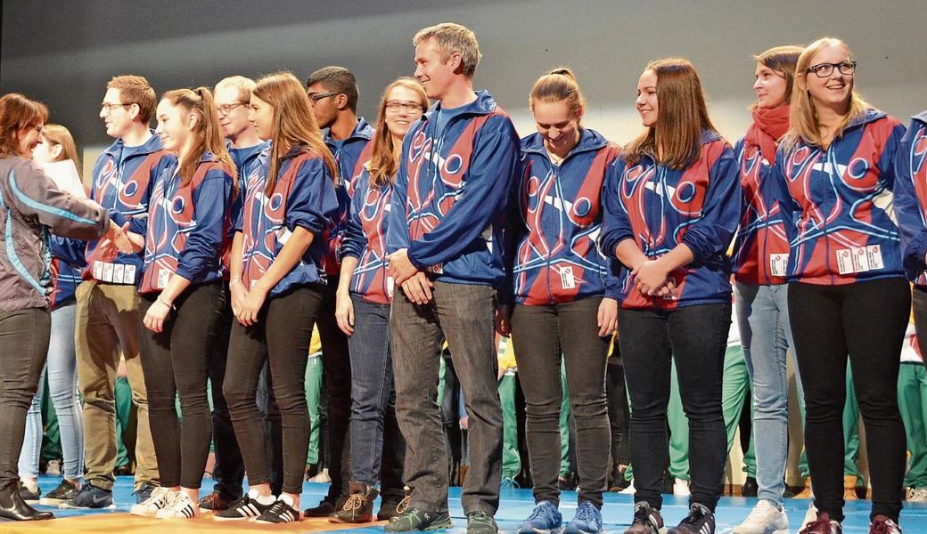 Der STV Marbach wurde zum zweiten Mal nach 2016 Schweizer Meister in der Grossfeld-Gymnastik.