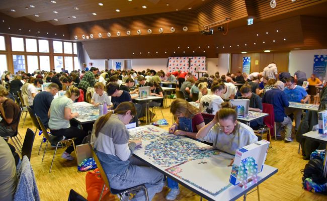 Speed-Puzzeln: Im «Metropol» war hohe Konzentration und Strategie gefragt