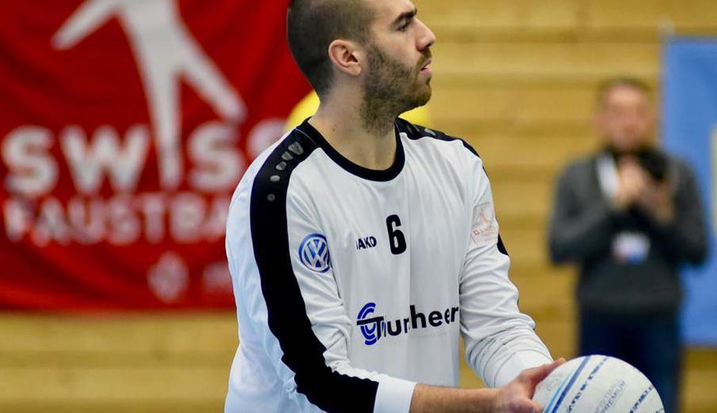SVD-Hauptangreifer Lukas Lässer bestritt drei Sätze mit einer Gehirnerschütterung. 