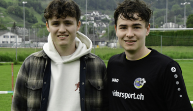 Die Dierauer-Brüder beim FC Au-Berneck: Teilzeitfussballer?