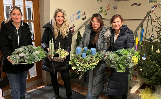 Kranzen für einen guten Zweck