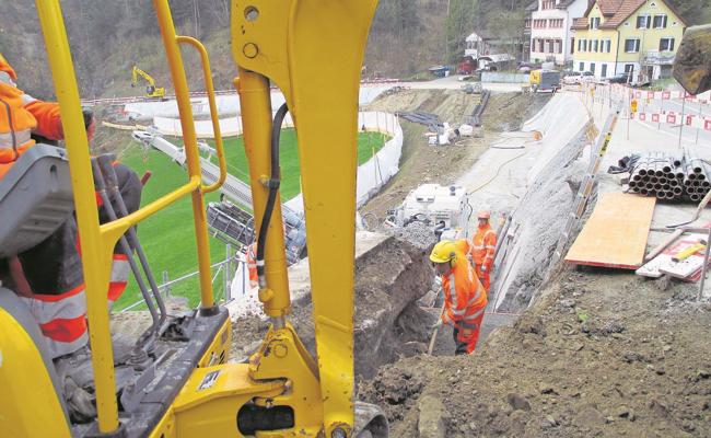 150 Jahre alte Strasse wird saniert