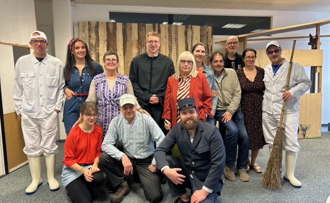 Intensives Probeweekend beim Dorftheater