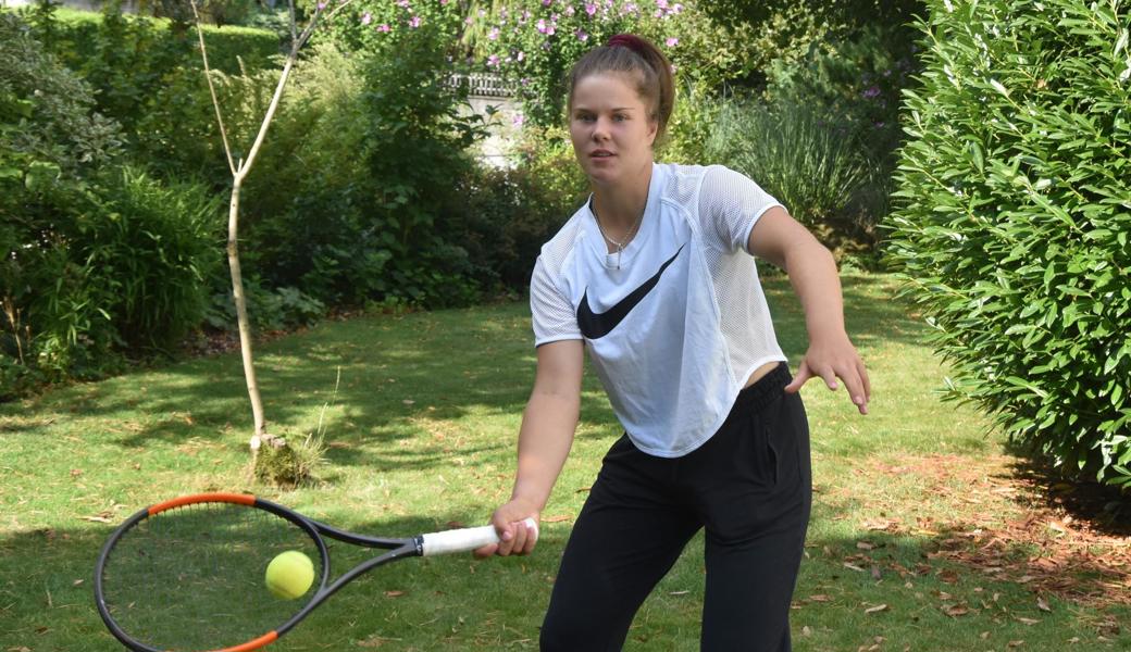 Nina Geissler möchte ihrer Tenniskarriere im US-Bundesstaat Louisiana Schwung verleihen. 