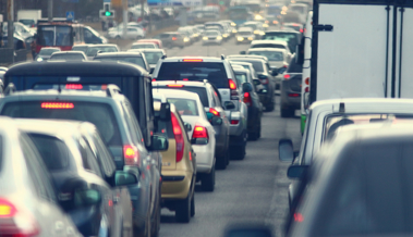 Richtung Süden keine freie Fahrt an Auffahrt