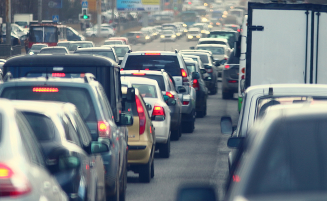 Richtung Süden keine freie Fahrt an Auffahrt