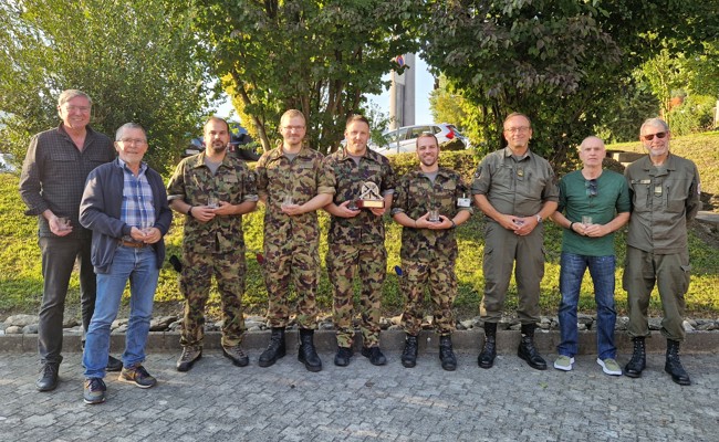 Der IVS-Wanderpokal ist wieder in Schweizer Hand